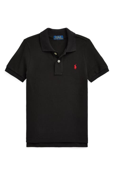 Kids' Solid Cotton Piqué Knit Polo (Toddler & Little Kid)
