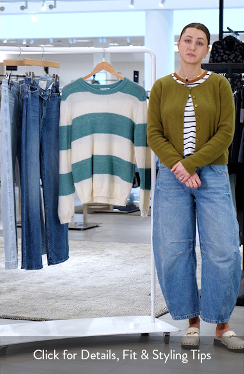 Striped Knit Sweater, sales video thumbnail