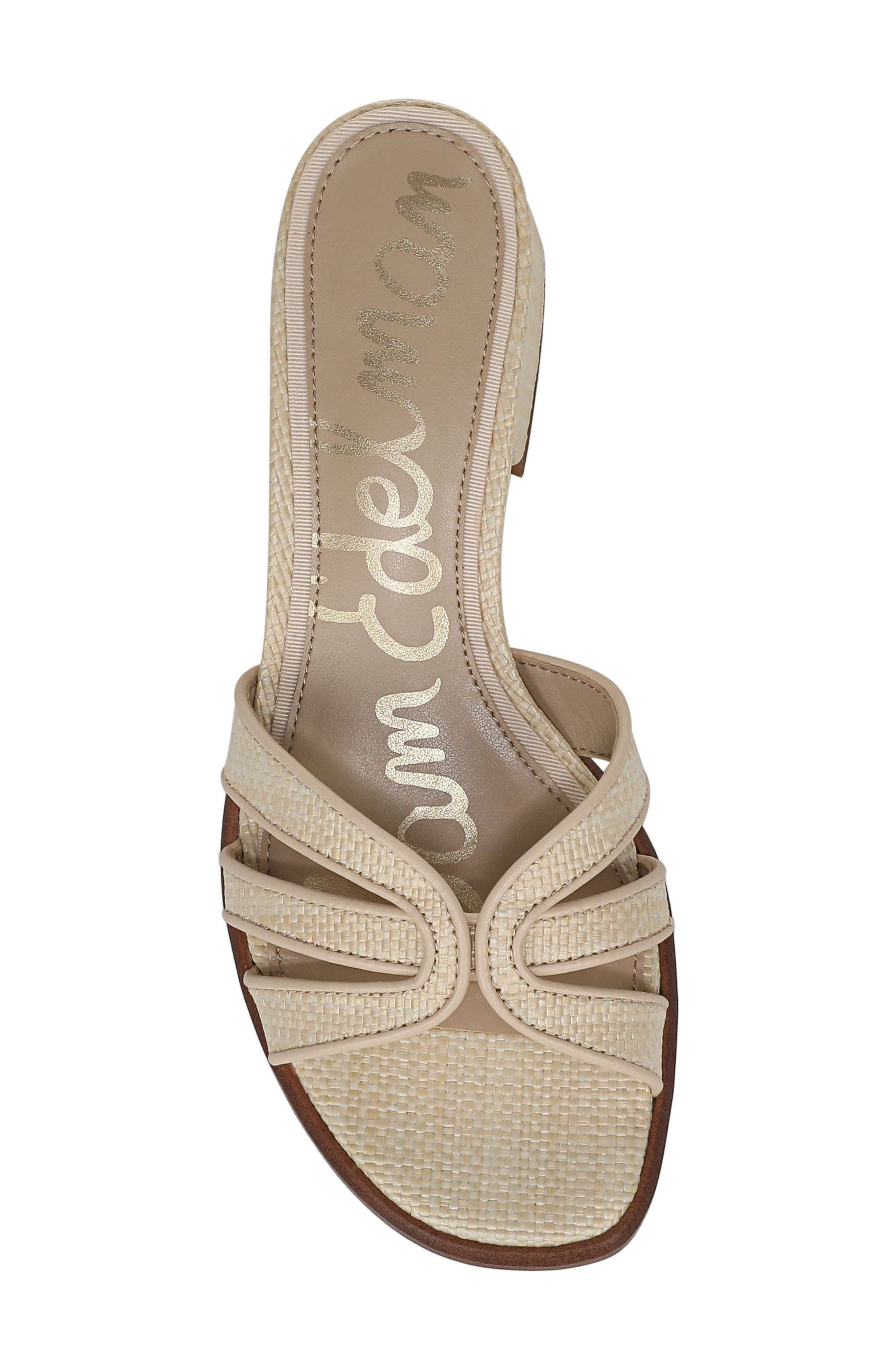 Farrin Block Heel Sandal, Alternate, color, LINEN