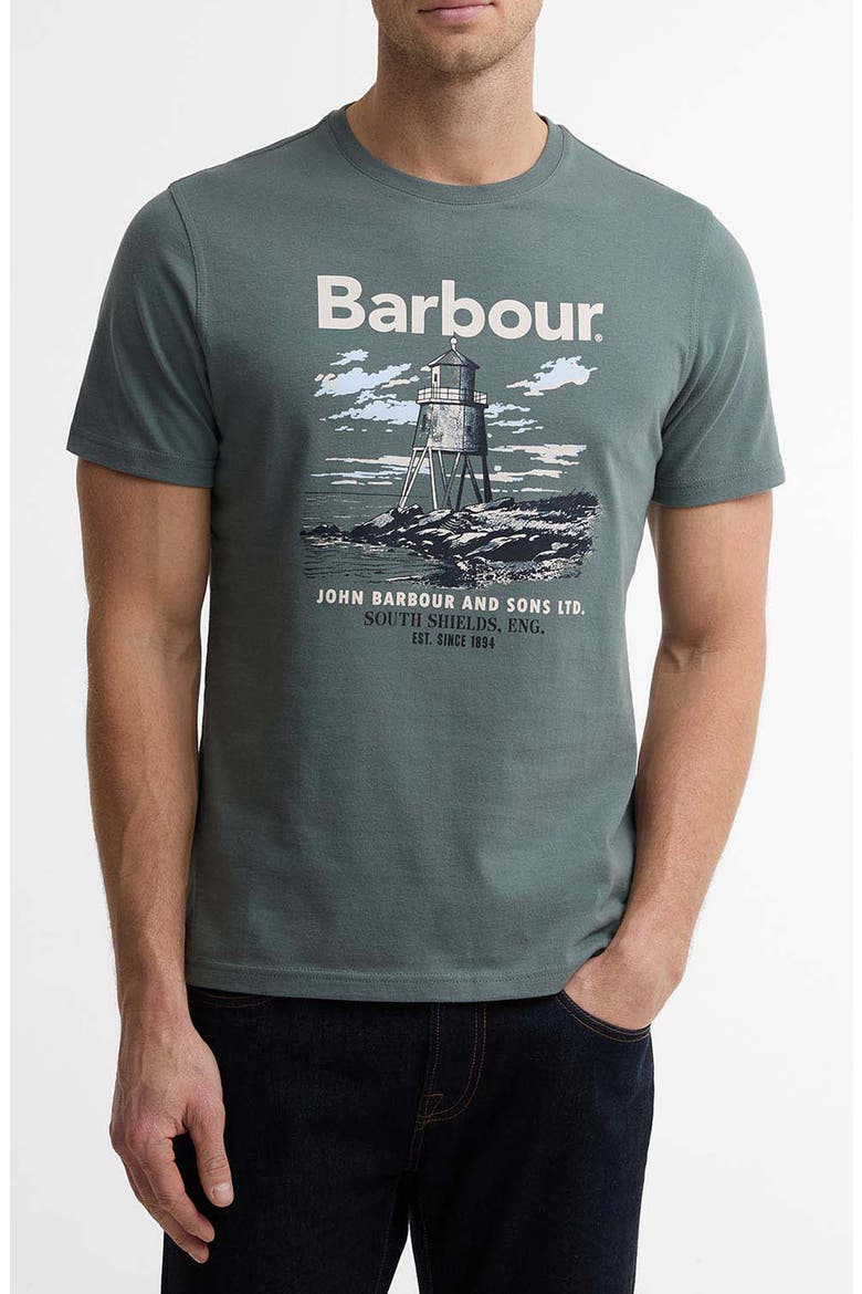 Harbourside Graphic T-Shirt, Main, color, VINTAGE TEAL