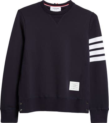 Thom Browne Stripe Sleeve Sweatshirt | Nordstrom