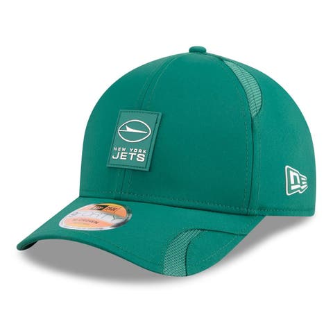 Men's New Era Green New York Jets 2025 Sideline  M-Crown 9FORTY Adjustable Hat
