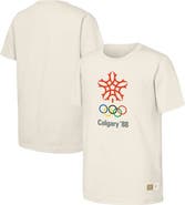 Outerstuff Men's  Natural 1988 Calgary Games Olympic Heritage T-Shirt