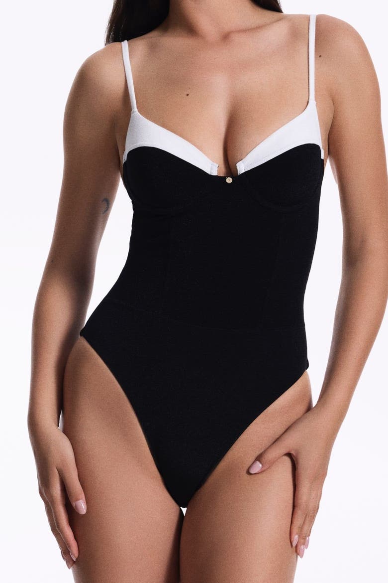 Clair Swimsuit, Alternate, color, Black