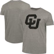 Champion Men's Champion  Charcoal Colorado Buffaloes Vintage Triumph Tri-Blend T-Shirt
