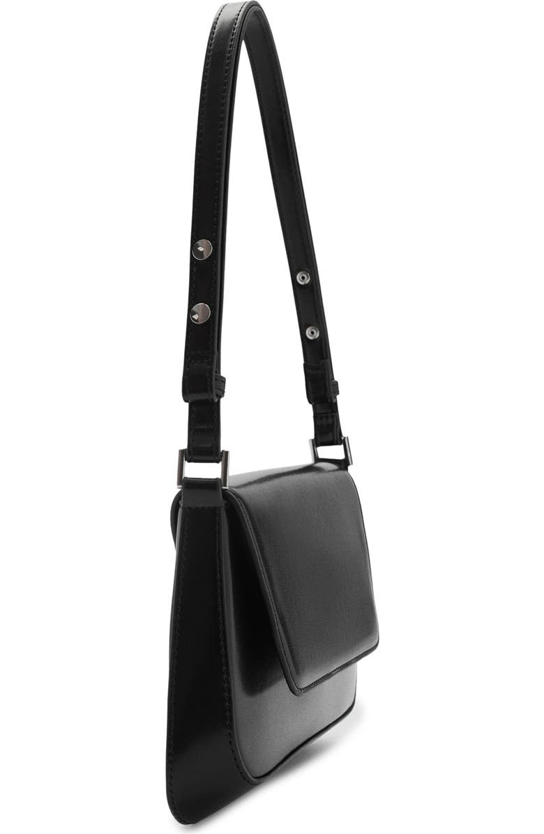MANGO Faux Leather Shoulder Bag, Alternate, color,