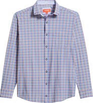 Johnston & Murphy XC Motion Performance Knit Button-Up Shirt
