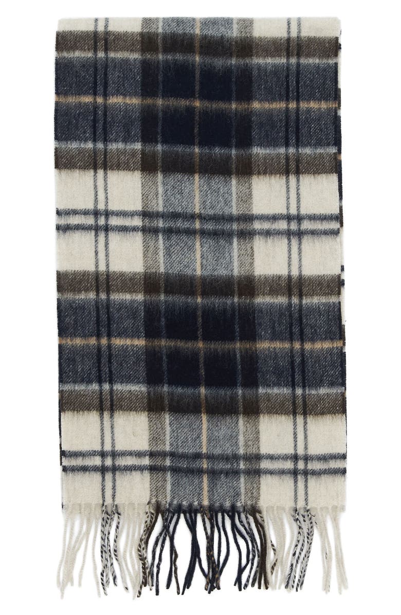Barbour Tartan Wool & Cashmere Scarf, Alternate, color, 