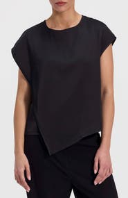 Ronen Chen Satin Blouse