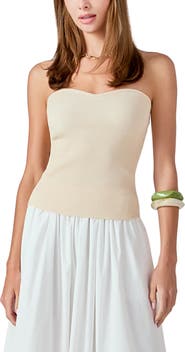 Endless Rose Strapless Rib Top
