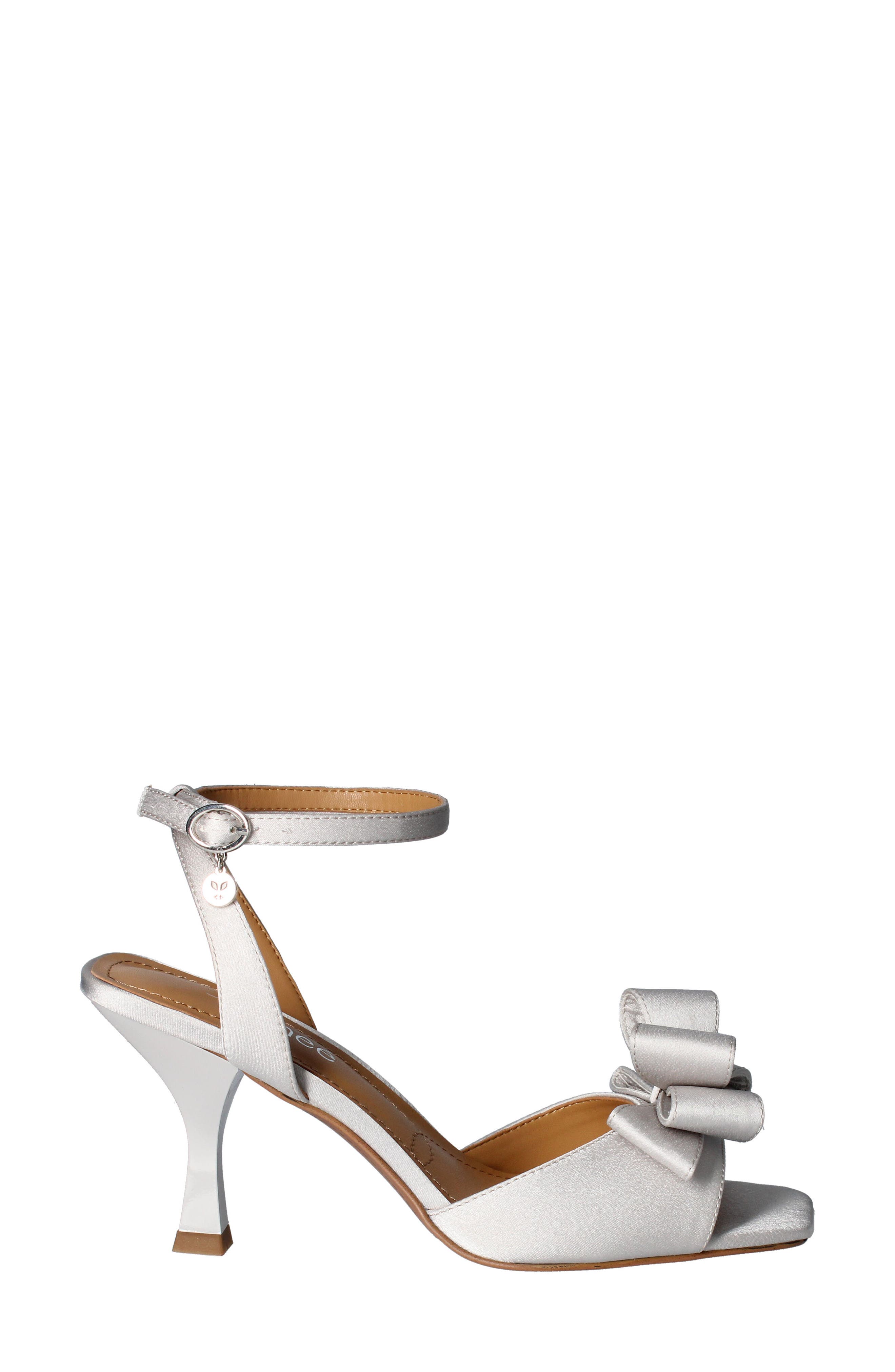 Nishia Ankle Strap Sandal, Alternate, color, STEEL GREY