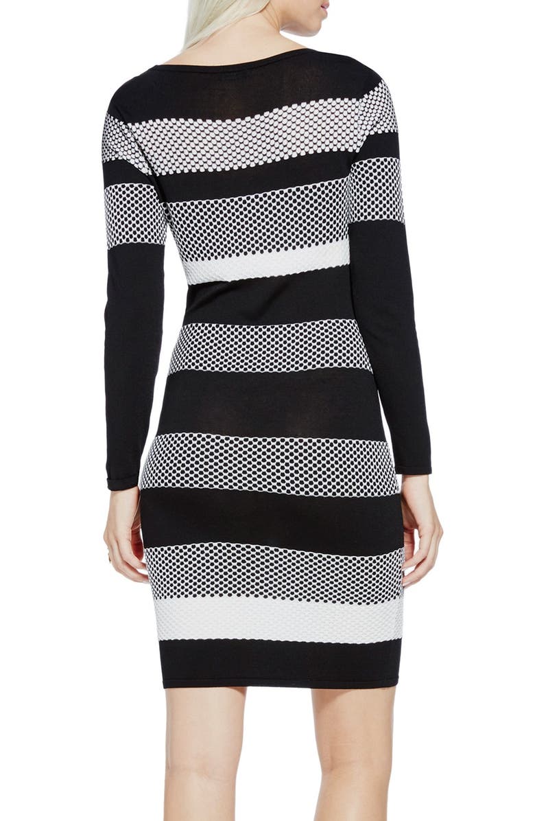 Lost Mary Green Vape Grey Striped Sweater Dress at Maria Vincent Boutique Vince  Camuto Stripe Jacquard Sweater Dress | Nordstrom