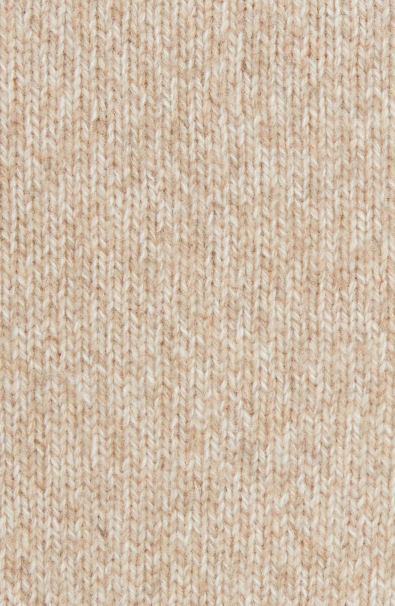 AMI PARIS Ami de Coeur Embroidered Cashmere & Wool V-Neck Cardigan, Alternate, color, 