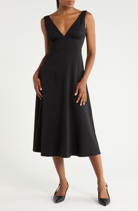 Vivienne V-Neck Jersey Dress