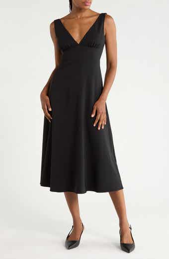 Vivienne V-Neck Jersey Dress