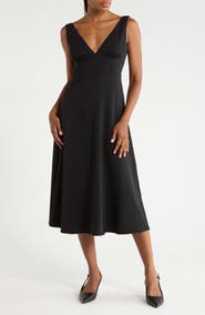 Diane von Furstenberg Vivienne V-Neck Jersey Dress