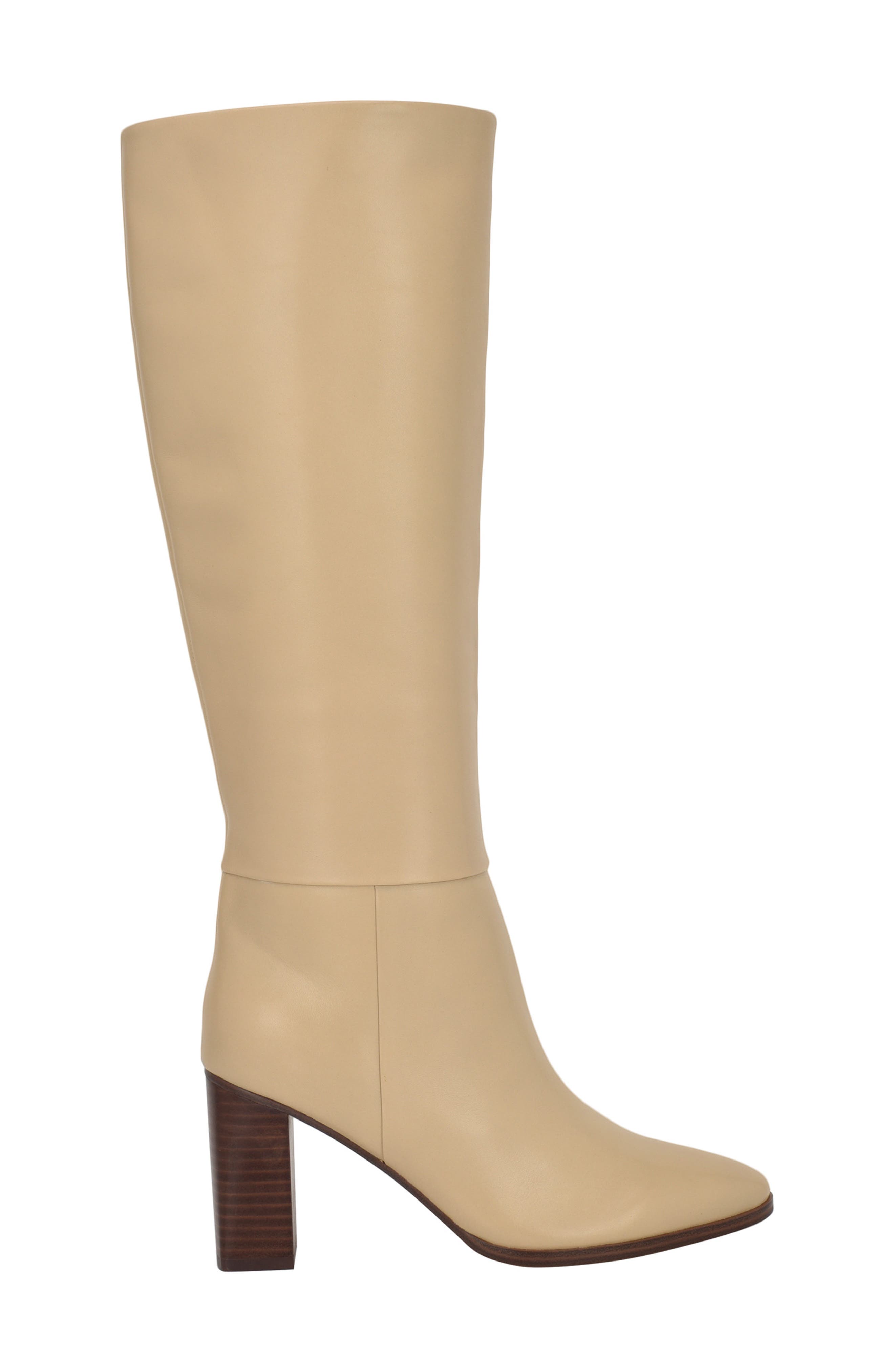 Dawna Knee High Boot, Alternate, color, LIGHT NATURAL