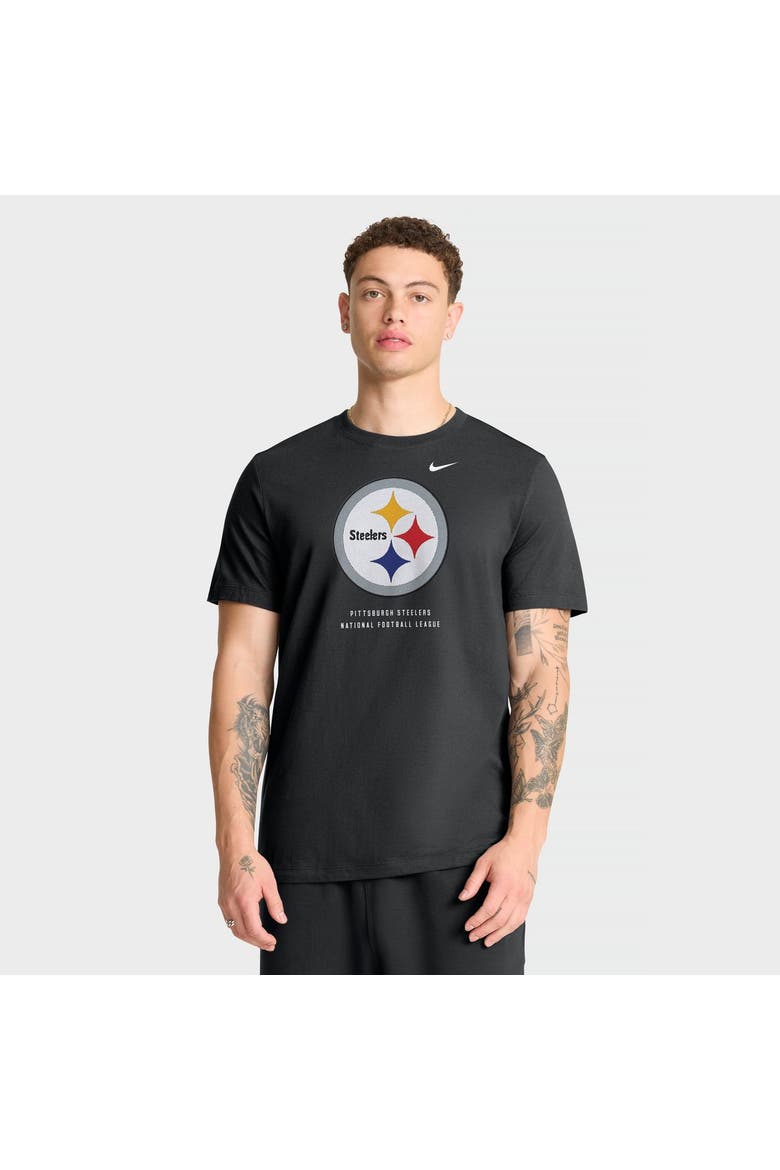 Men's Nike Black Pittsburgh Steelers Property Of T-Shirt, Main, color, Black