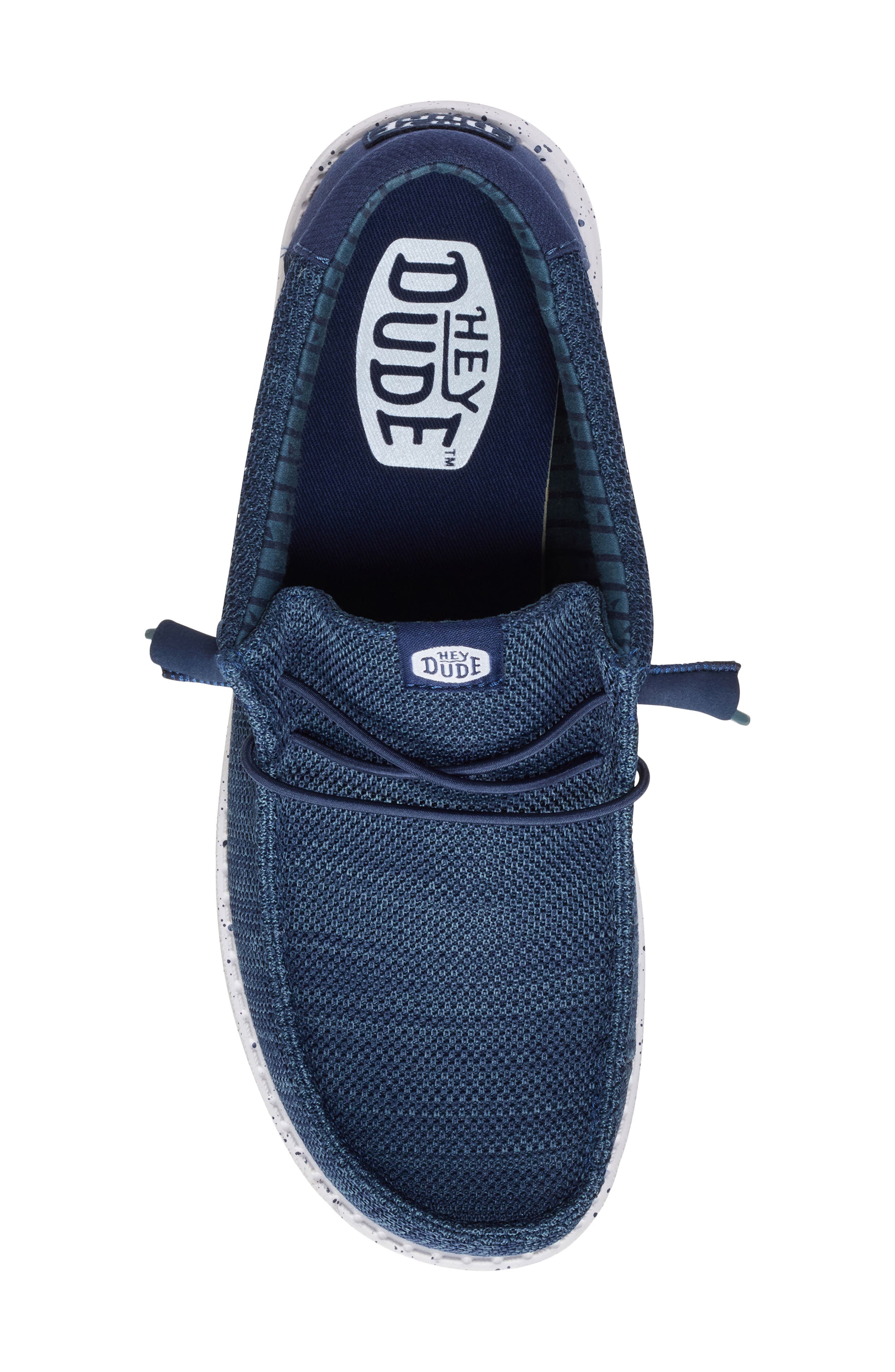 Wally Stretch Sox Slip-On, Alternate, color, BLUE
