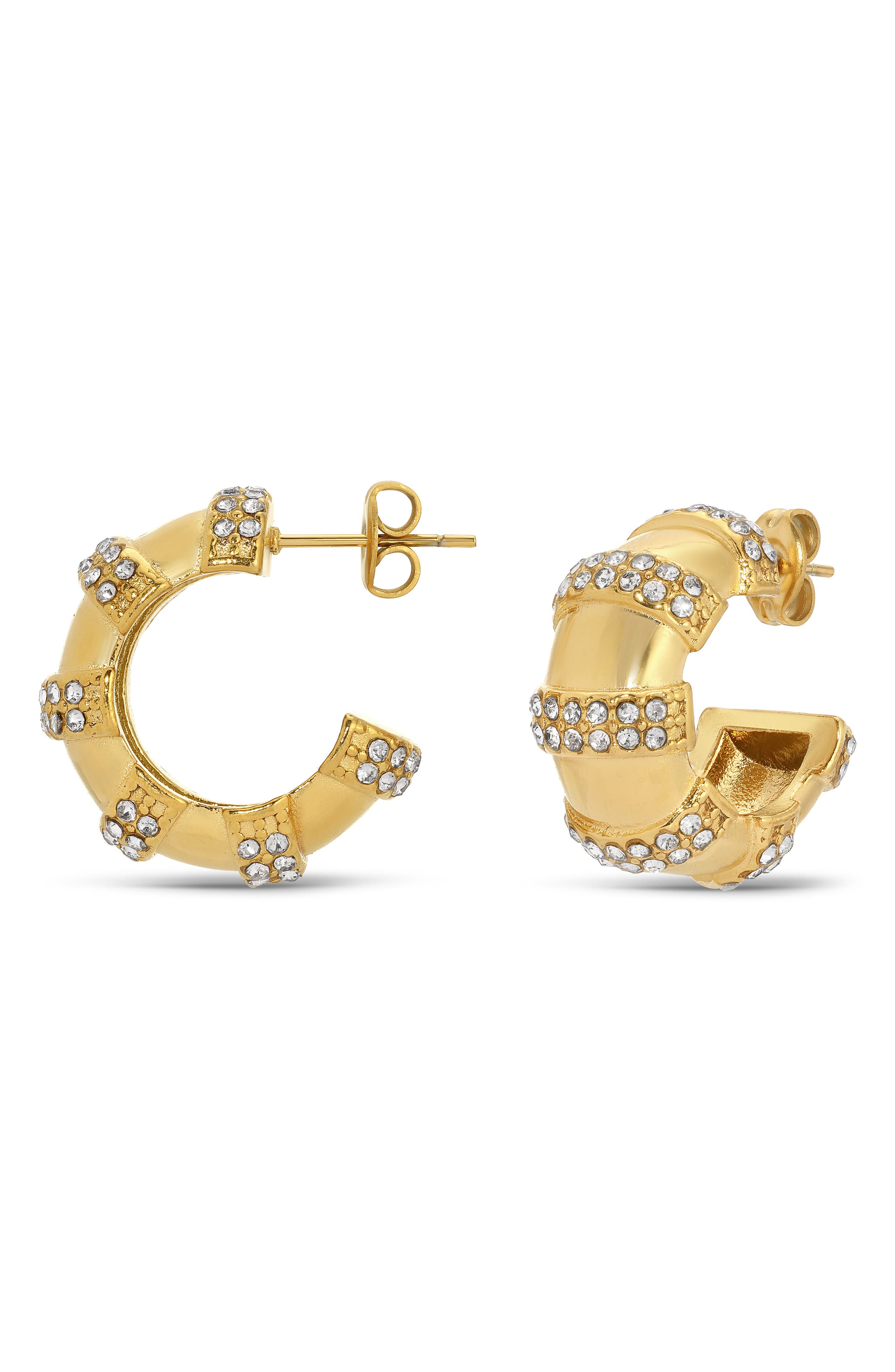 EYE CANDY LOS ANGELES Carmen Hoop Earrings