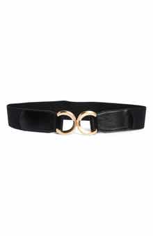 Vince Camuto Interlock Stretch Belt