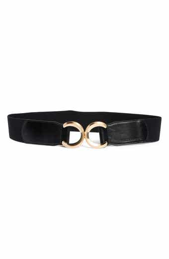 Vince Camuto Interlock Stretch Belt