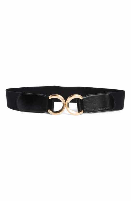 Vince Camuto Interlock Stretch Belt
