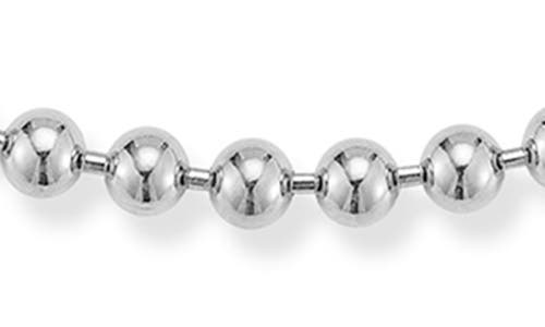Yield Of Men 3mm Ball Chain Bracelet In Silver