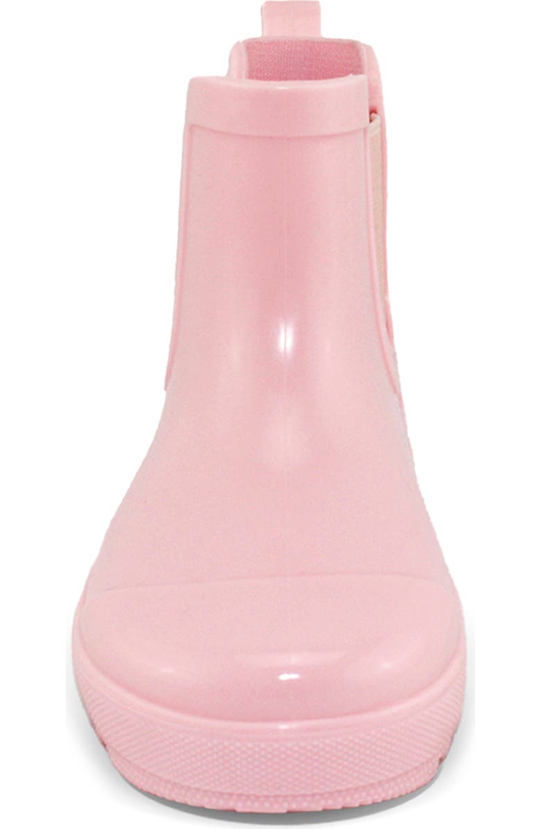 BEARPAW Kids' Shortie Rain Boot, Alternate, color, Light Pink Gloss