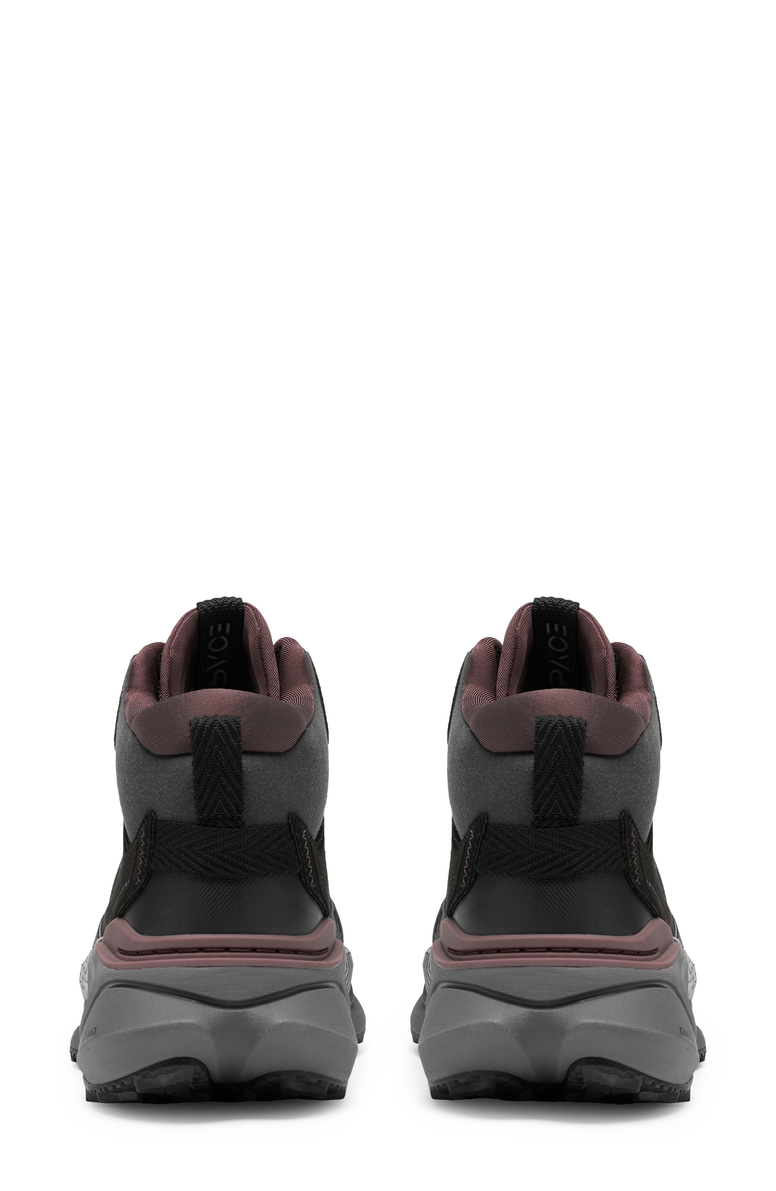Pacetrail Waterproof High Top Hiking Shoe, Alternate, color, BLACK