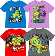 TEENAGE MUTANT NINJA TURTLES 4-Pack T-Shirts