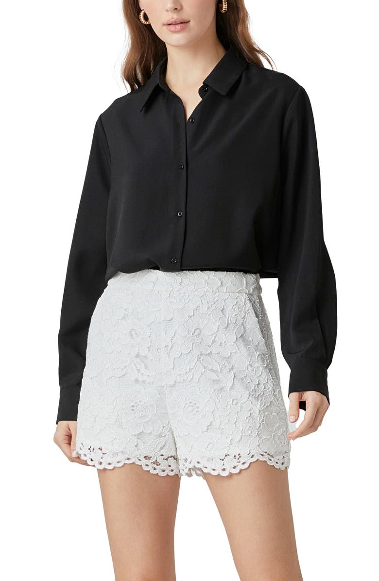 Endless Rose Classic Button-Up Shirt, Alternate, color,