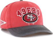 '47 Men's '47 Scarlet San Francisco 49ers Calderwood Well Worn Hitch Adjustable Hat