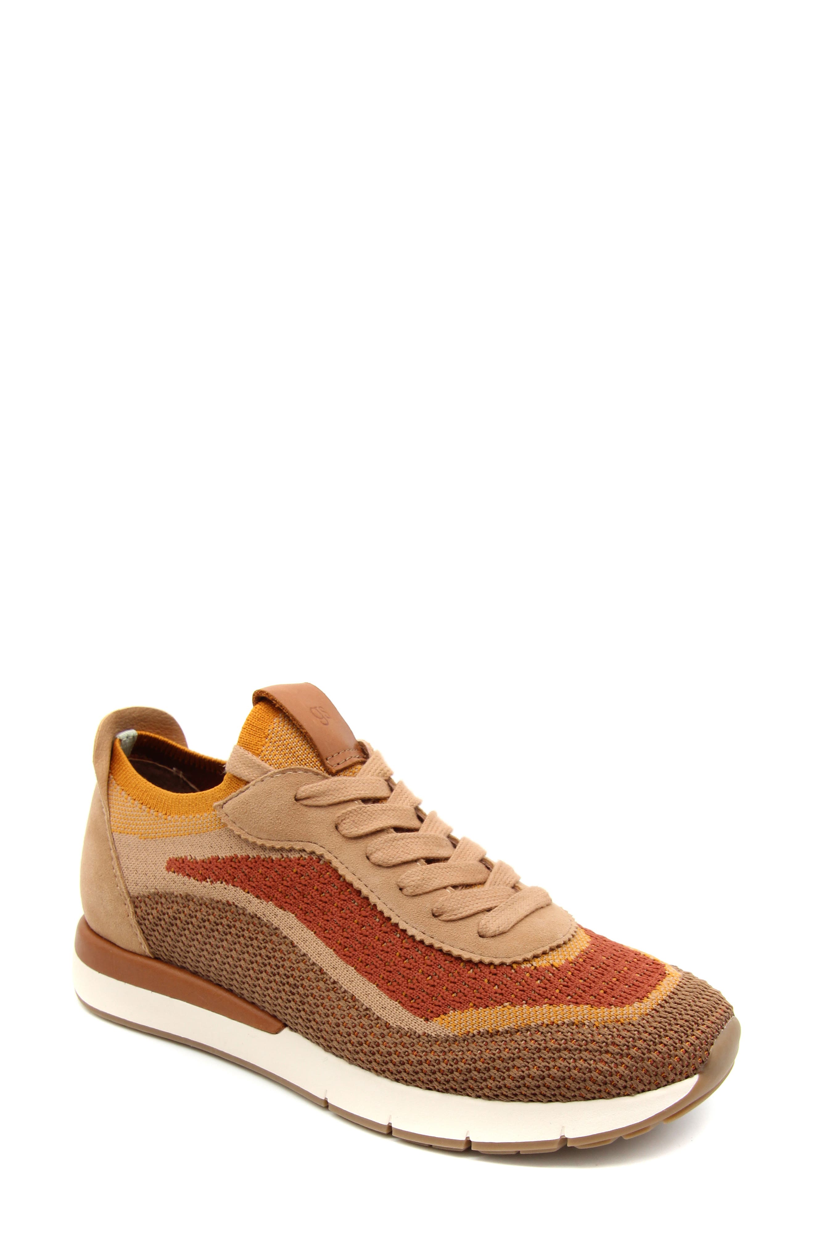 Gentle Souls Juno Knit Sneaker, Main, color, Brown Multi Knit