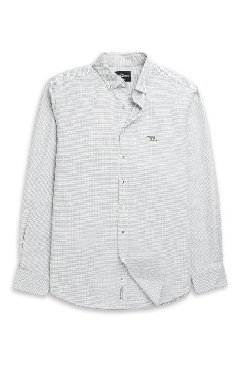 Rodd & Gunn Oxford Crossings Sports Fit Cotton Dobby Button-Down Shirt, Alternate, color, 