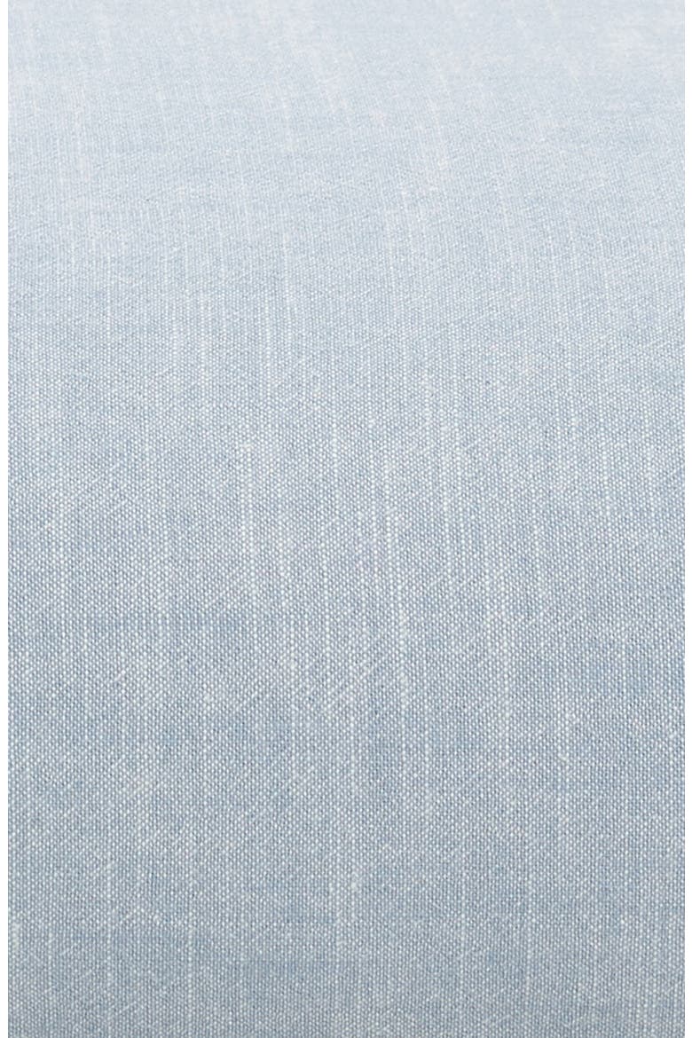 Cotton Chambray Fitted Sheet, Alternate, color, WORKSHIRT CHAMBRAY