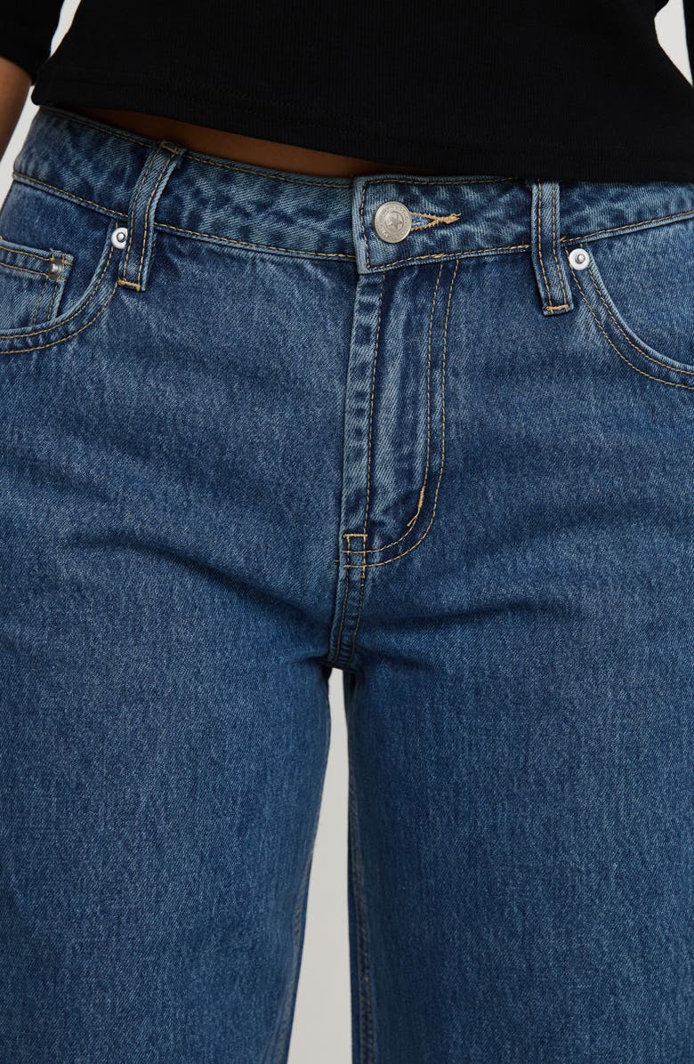 Princess Polly Darla Raw Hem Low Rise Relaxed Straight Leg Jeans, Alternate, color, 