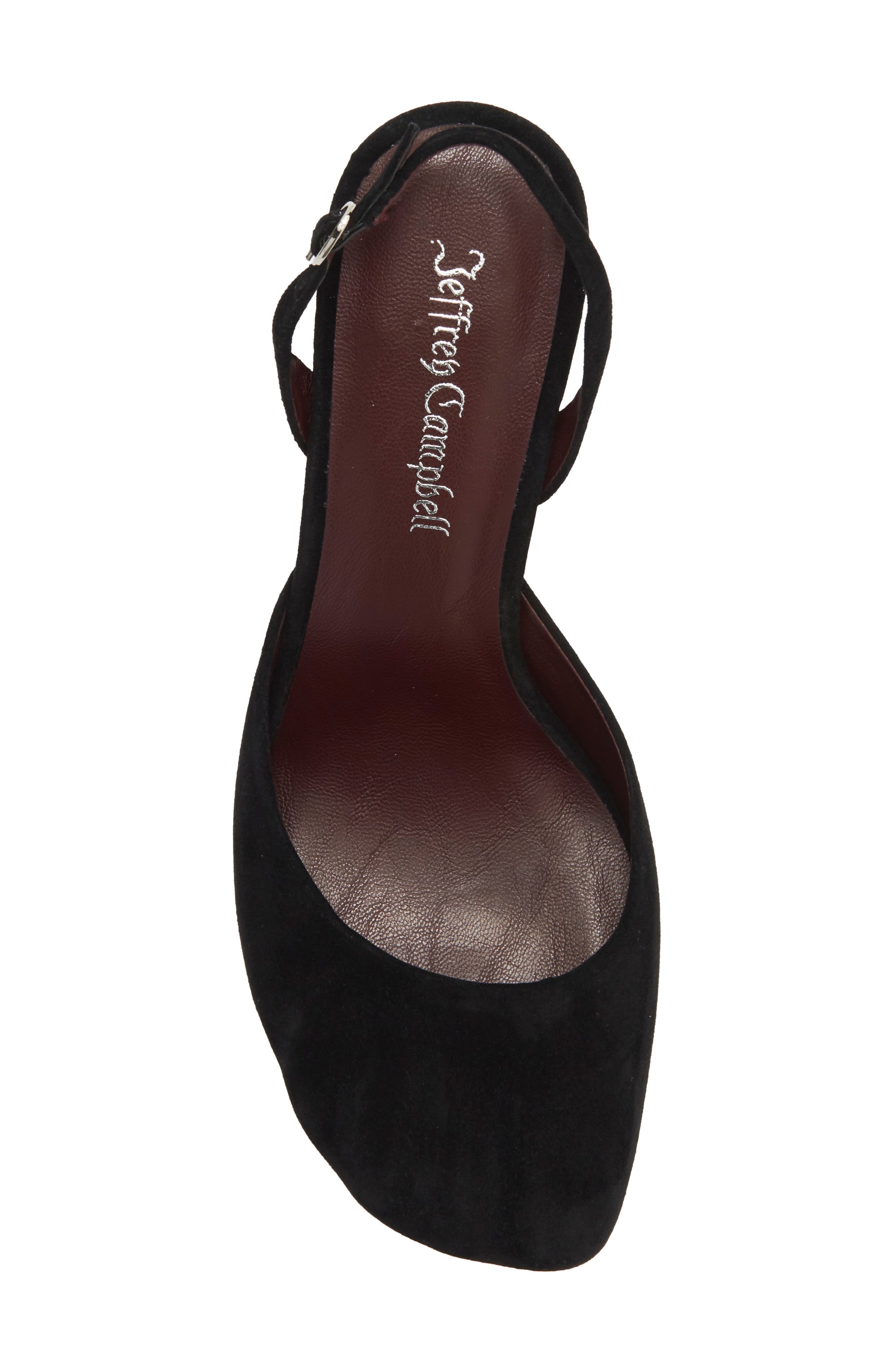 Paws Slingback Pump, Alternate, color, BLACK SUEDE