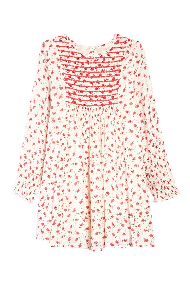 Kids' Print Long Sleeve Dress, Main, color, PRINT