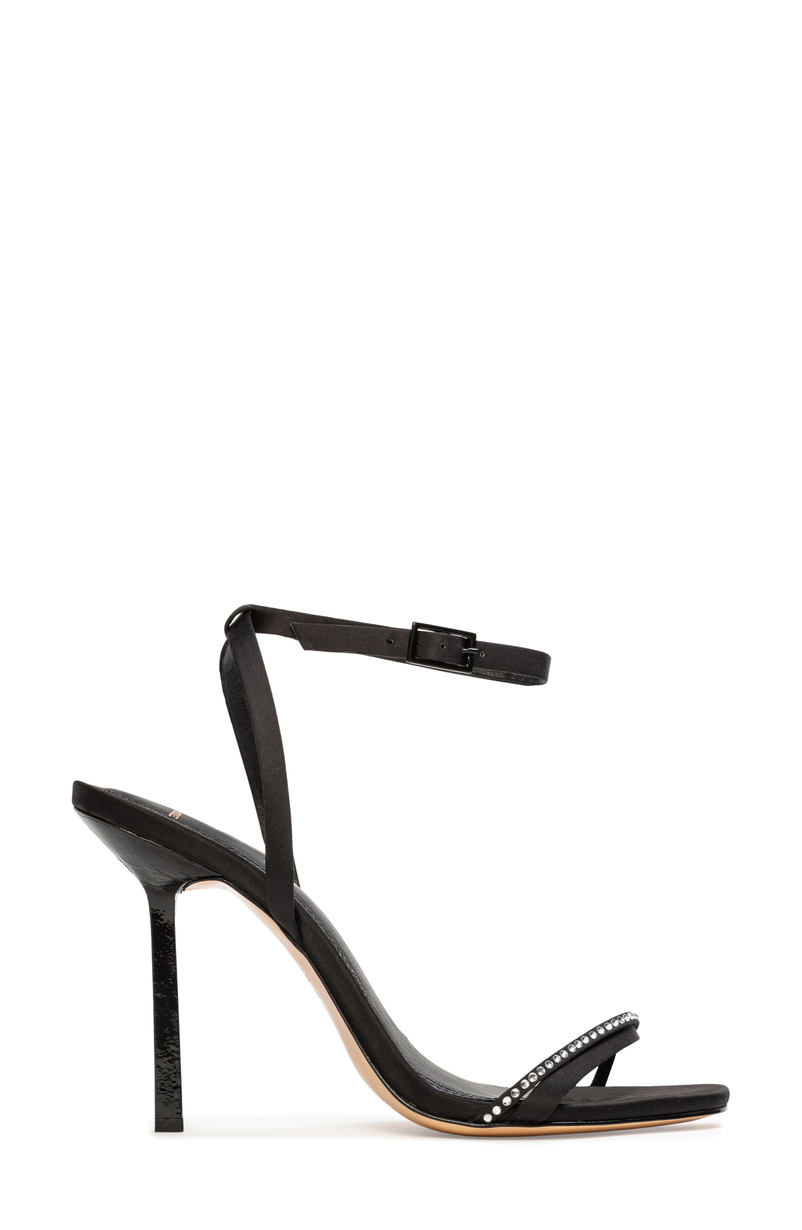BLACK SUEDE STUDIO Rumi 100 Ankle Strap Sandal, Alternate, color, 