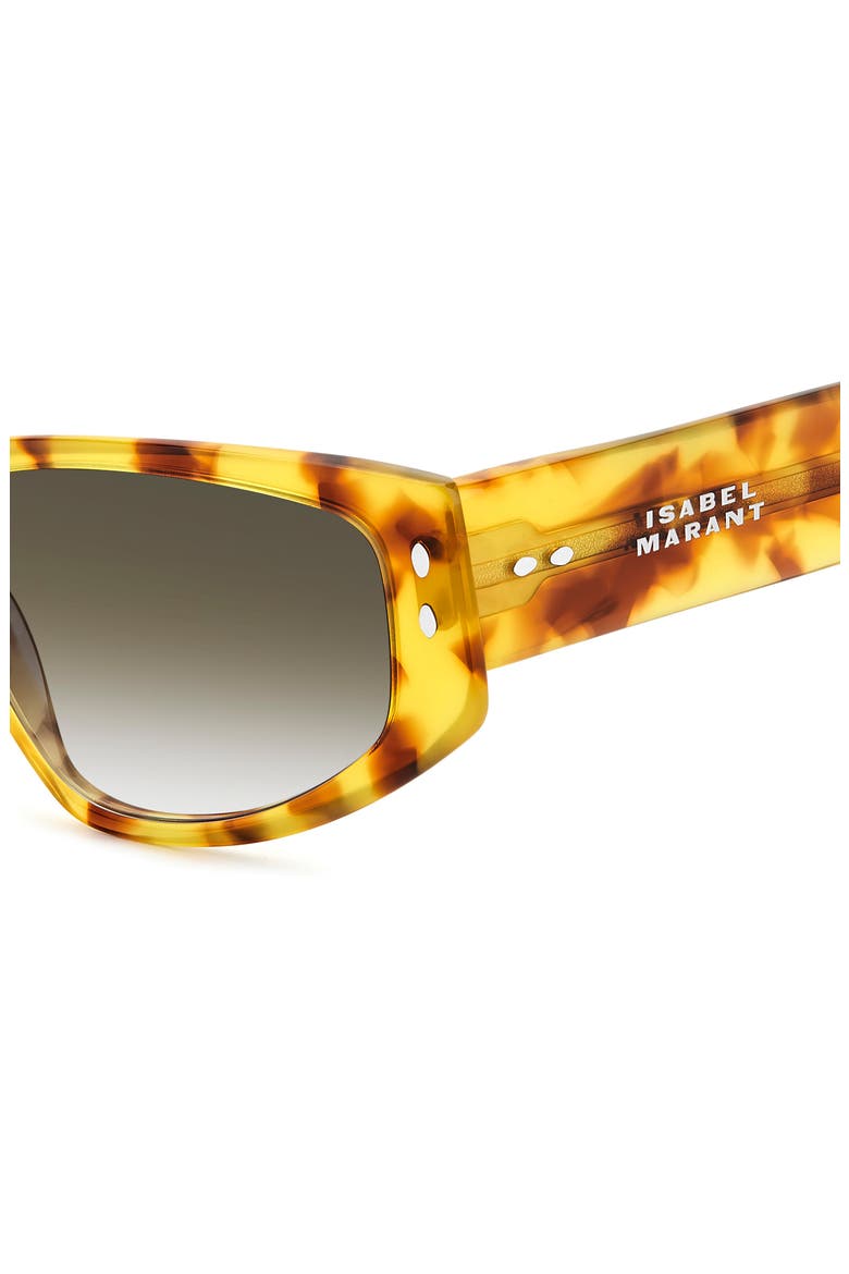 57mm Rectangle Sunglasses, Alternate, color, 0C9B-9K