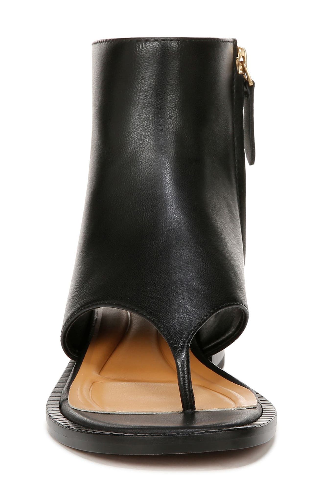 SARTO by Franco Sarto Skye Zip Cutaway Sandal Bootie, Alternate, color, 