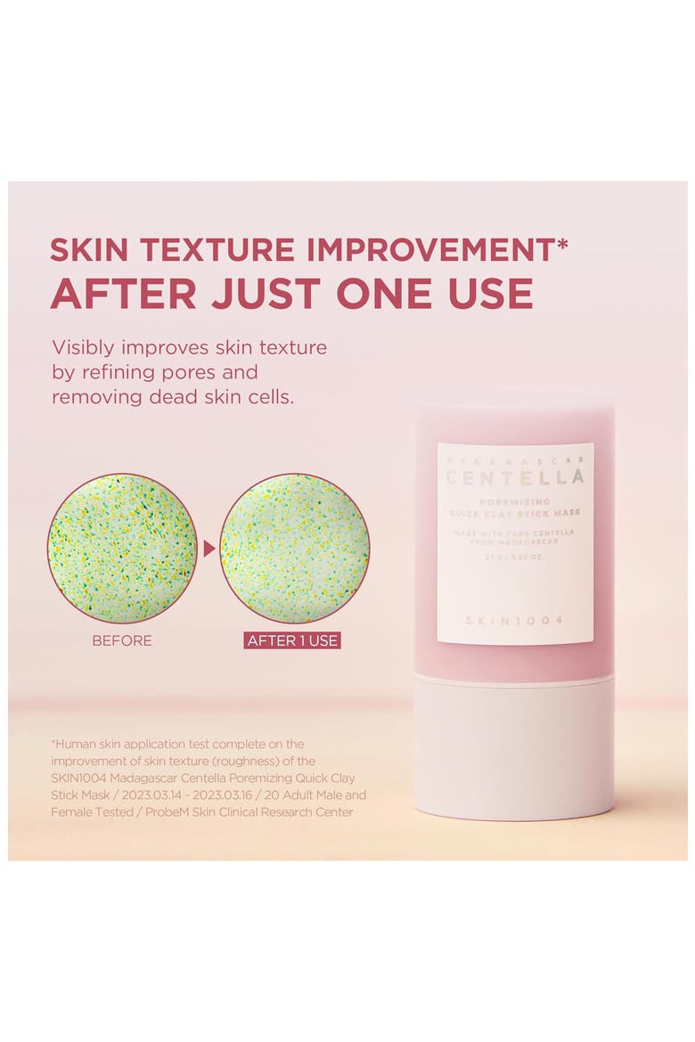 Madagascar Centella Poremizing Quick Clay Stick Mask, Alternate, color, WHITE