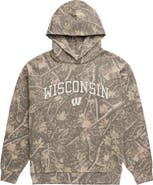 Uscape Apparel Men's Uscape Apparel Camo Wisconsin Badgers Back Bay Fleece Hoodie