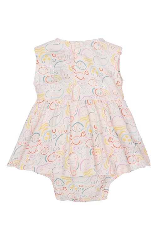 Magnetic Me So-fish-ticated Skirted Bodysuit In Pink