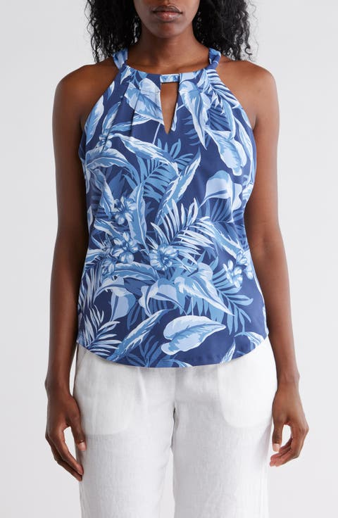 Aubrey Gulf Shore Gardens Sleeveless Top