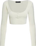 LIONESS Amour Scoop Neck Crop Top