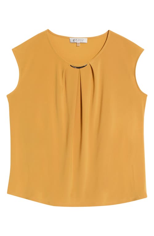 Kasper Hardware Top In Burgundy