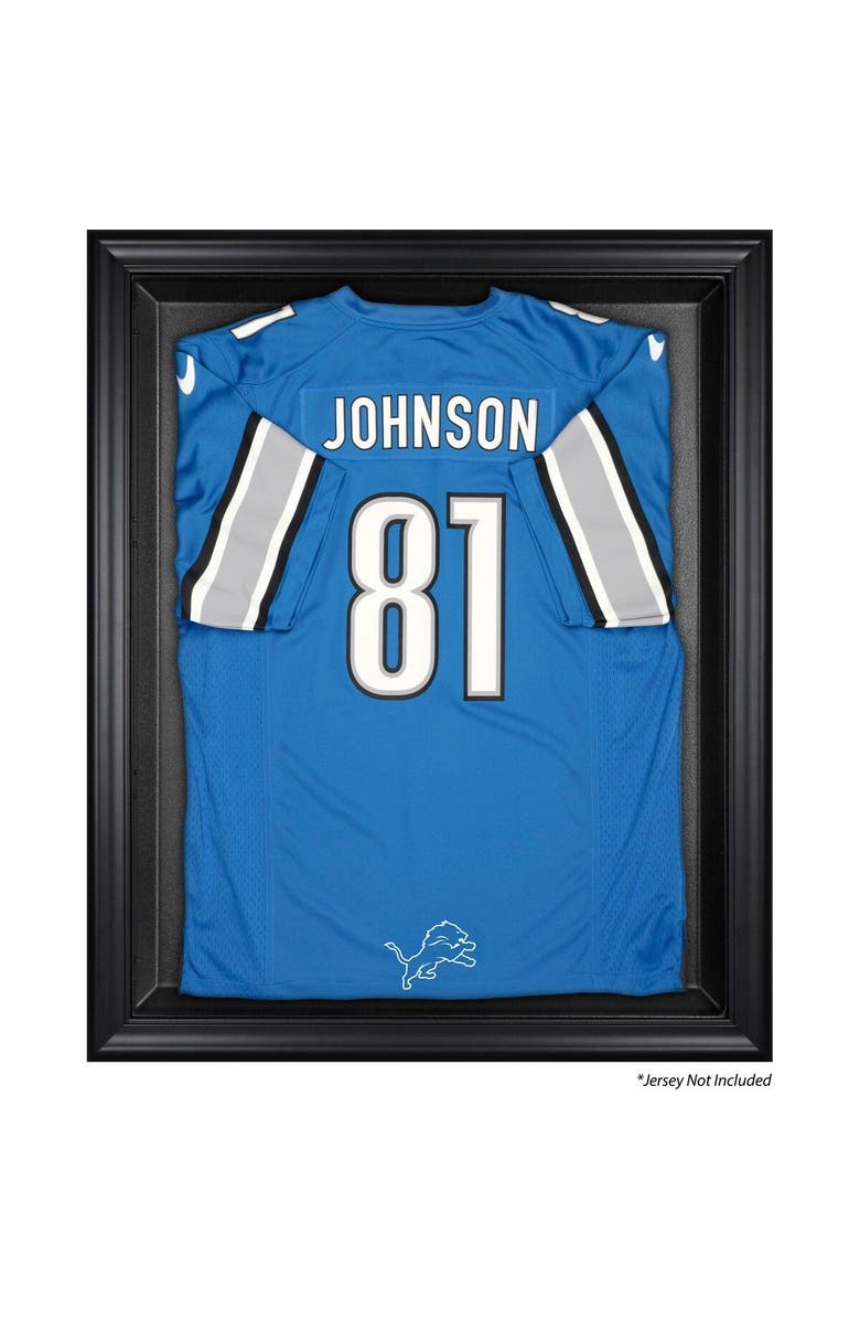 FANATICS AUTHENTIC Detroit Lions Black Framed Jersey Display Case, Main, color, 