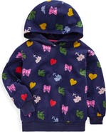 Mini Boden Kids' Print Cotton Hoodie